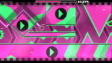 Probably Demon by jeg1 (hard demon) 3 Coins - Geometry Dash