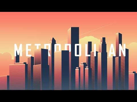 Metropolitan City Skyline | Adobe Illustrator/Photoshop | Graphic Design