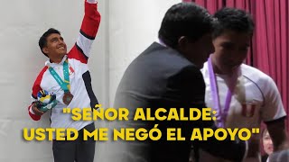 Thumbnail for Ganador de los panamericanos rechaza reconocimiento de alcalde entre lágrimas de indignación