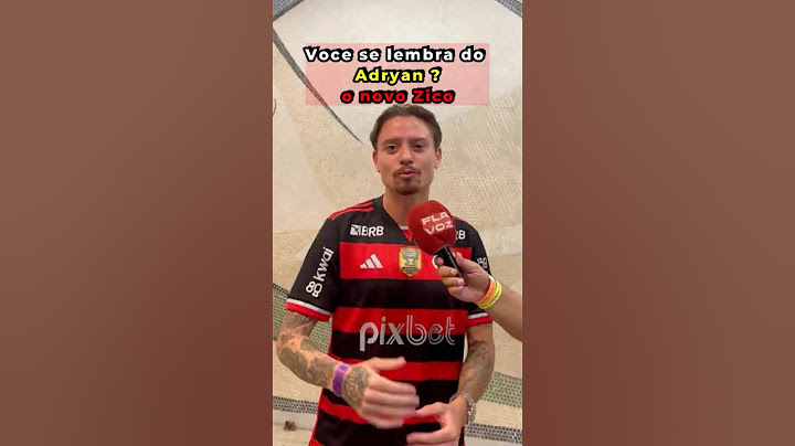 Adryan o novo Zico