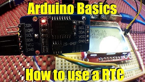 How to use RTC with Arduino