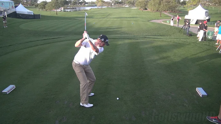 GOLF SWING 2013 - MARC LEISHMAN IRON DRIVE - ELEVA...