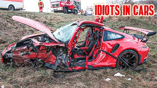 Porsche Fails and Crashes Compilation #4 - Idiots In Cars @swagfailscar