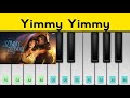 Yimmy yimmy  piano tutorial  shreya ghoshal  tayc