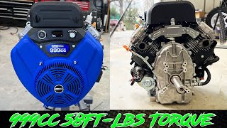 👀 NEW 999cc V Twin Engine ~ 58Ft-Lbs Of Torque!!!