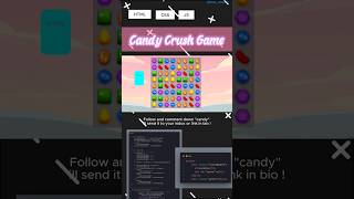 🎮Build a Candy Crush Game with HTML, CSS & JS 🍭 | #Shorts #short  #Trending#webdevelopment #gamedev
