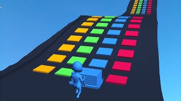 Stack Colors - MAX LEVEL Gameplay Walkthrough All Levels (Android , IOS)