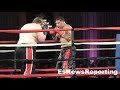 Nice round of boxing ends in ko  esnews boxing