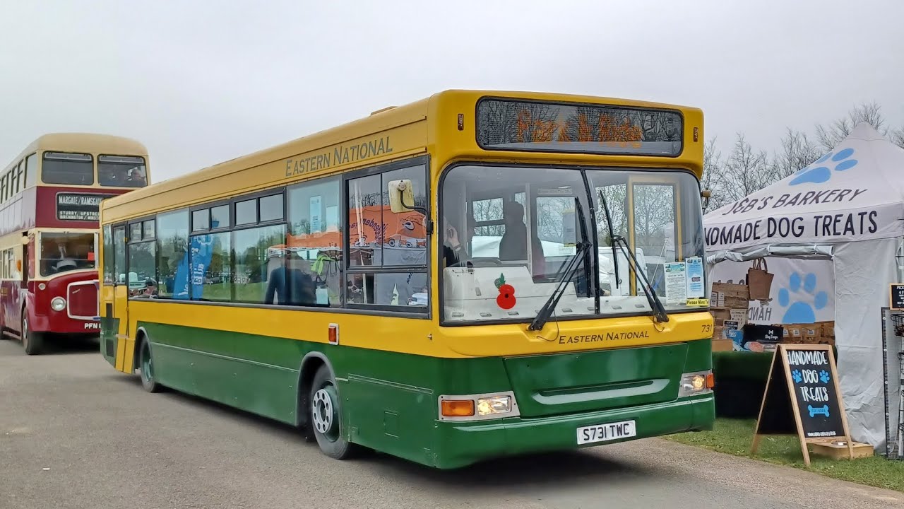 Ride on Preserved Eastern National Dennis Dart 731 (S731 TWC) South East Bus Festival 2024