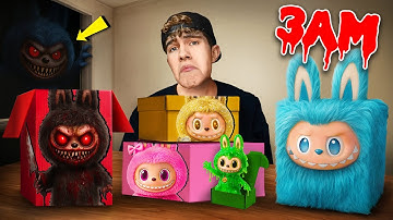 DO NOT UNBOX ALL LABUBU MYSTERY BOXES at 3 AM!!