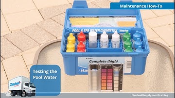 Testing Your Pool Chemistry