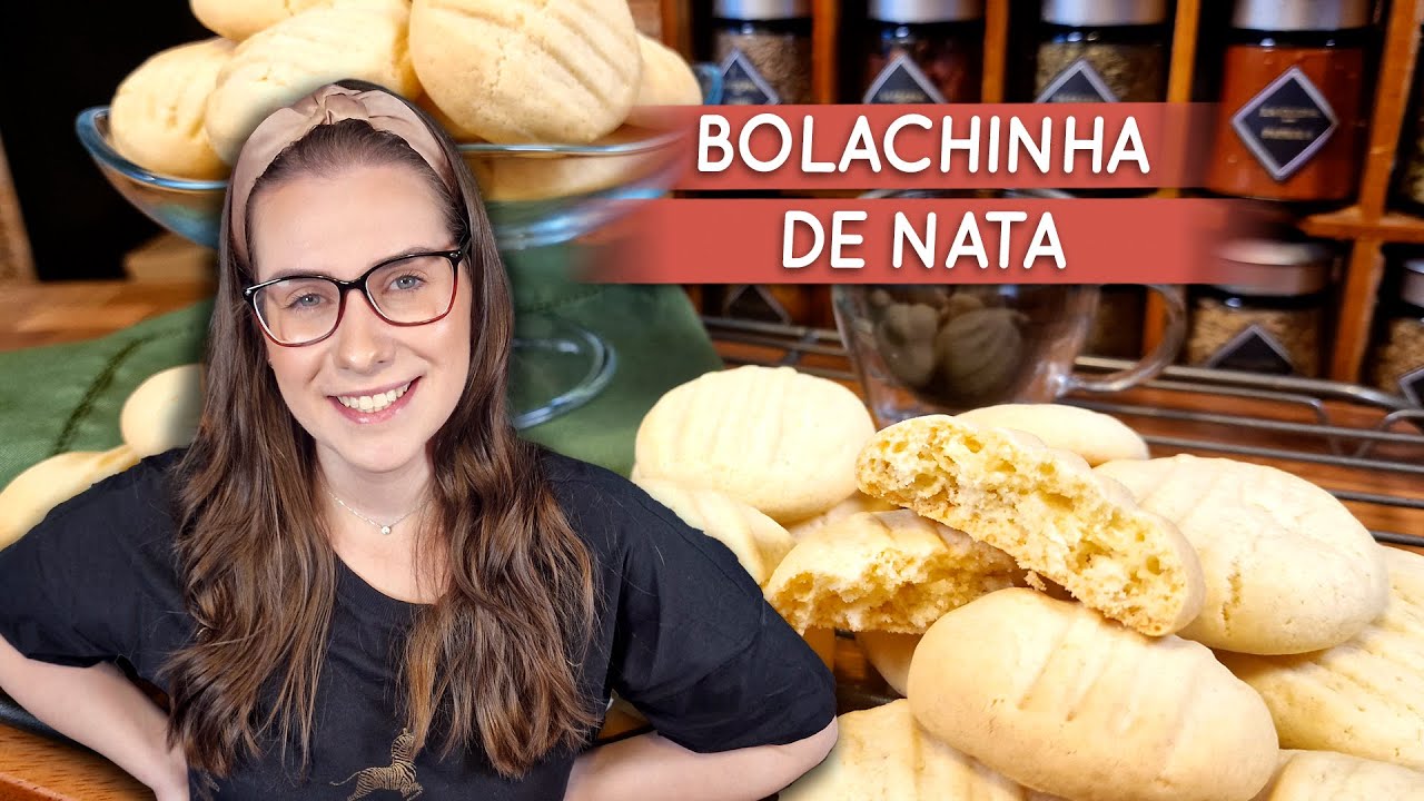 Receita de biscoito de nata que derrete na boca