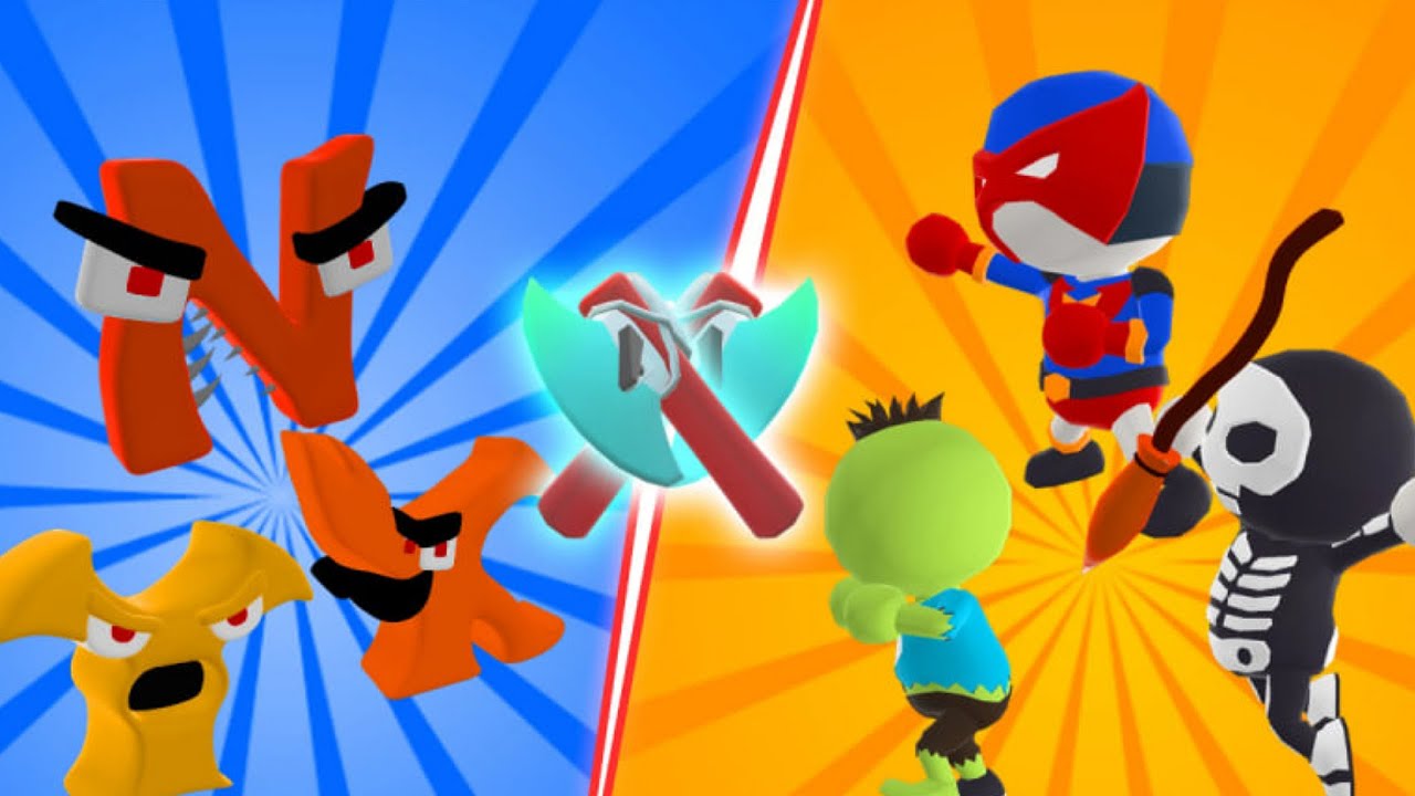 Alphabet Power Run Race satisfying video I BAGevolution