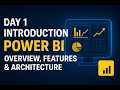 Day 1: Introduction to Power BI – Overview, Features & Architecture #powerbi #powerbidesktop
