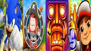 Oddbods Turbo Run Halloween 2020 Pirate Fuse VS TEMPLE RUN 2 HALLOWEEN  VS Subway Surfers SONIC DASH screenshot 5