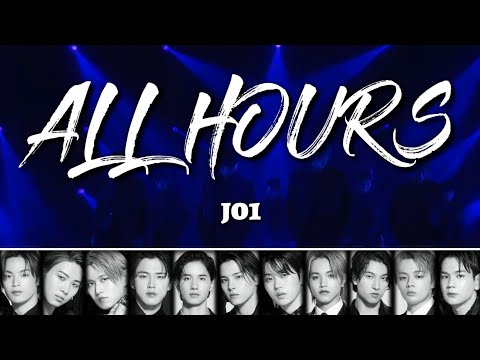 JO1 'ALL HOURS' LYRICS [ENG/IDN]