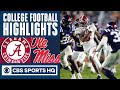 #2 Alabama vs Ole Miss Highlights: highest-scoring regulation game in SEC history | CBS Sports HQ