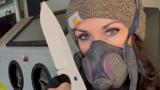 How to acid etch a knife 