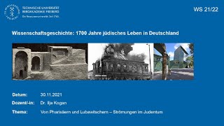5. Vorlesung &quot;1700 Jahre jüdisches Leben in Deutschland&quot;