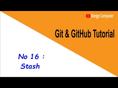 Learn Git & GitHub Tutorial Course - Video No 16 - How to Stash ?