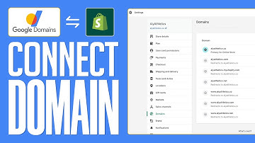 How To Connect Google Domains To Shopify (2025) Custom Shopify domain