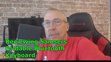 Reviewing Samsers Foldable Bluetooth Keyboard