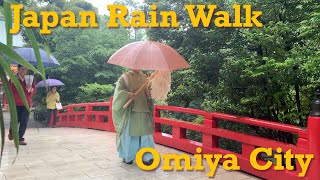 Japan Rain Walk 2019.06.15 Omiya Hikawa Shrine Relaxation Meditation Zen Peach by tkviper.com