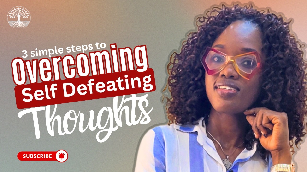 Stop Self Defeating Thoughts with this simple steps