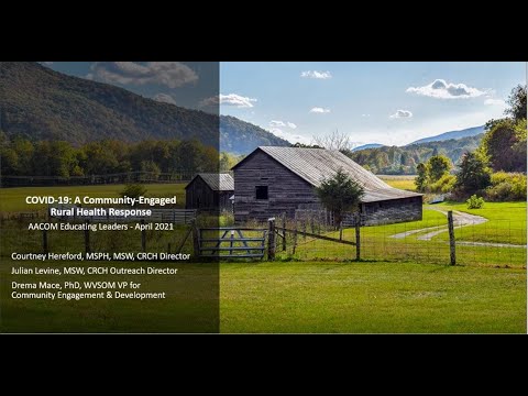 WVSOM CRCH   AACOM 2021 - video from WVSOM