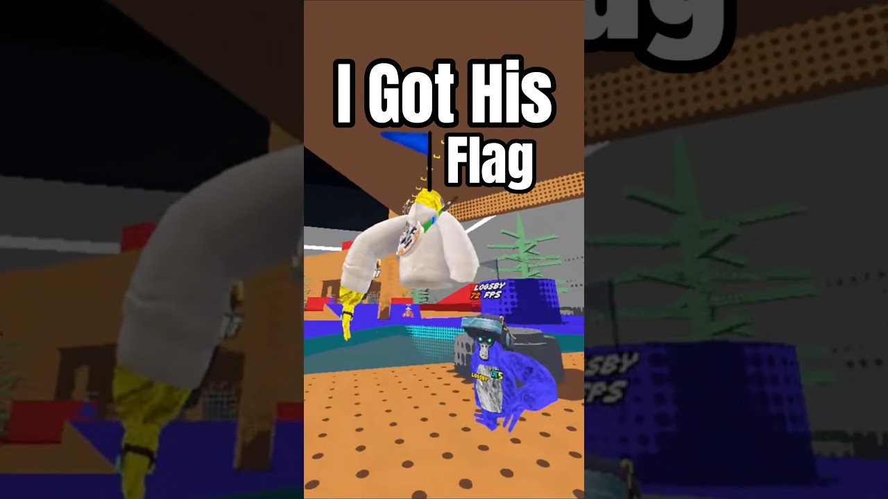 I got your Flag Blue 🚩 #gorillatag #vr #capturetheflag #bmoreinlife #gtagdad #shorts #shortvideo