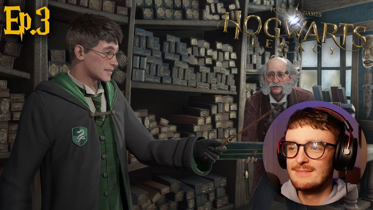 ASMR Hogwarts Legacy #3 | VISITING HOGSMEADE (Whispered Playthrough, Controller Sounds)