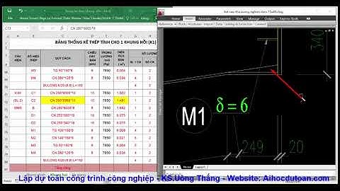 Bài 26   Bóc KL vì kèo chi tiết KH3 và KH4