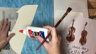 Let’ s make a 2D Instrument Collage like Pablo Picasso - Grades K-2nd