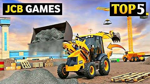 [ TOP 5 ] INDIAN JCB GAMES FOR Android & iOS | Realistic Graphics Hindi