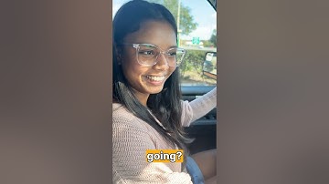 Learning to Drive in NEW Glasses 😬👓😎 (Wish Her Luck)