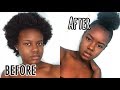 Slick High Bun for SUPER THICK 4C HAIR! *No heat*|AllaijaBriann