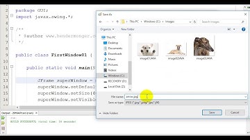 GUI02 - Customizing your Window (JFrame)