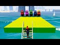 GTA 5 Epic Ragdolls RED SPIDERMAN VS RED MINION (Euphoria Physics & Funny Fails)ep.1551