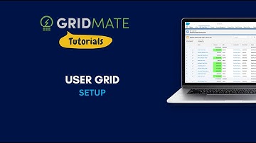 Gridmate  - User Grid Setup