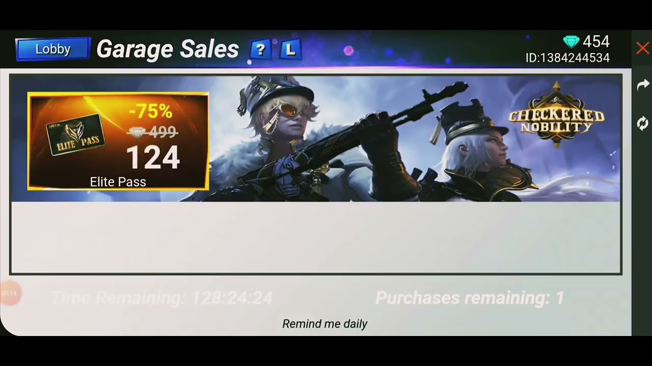 Elite Pass Discount event (may)