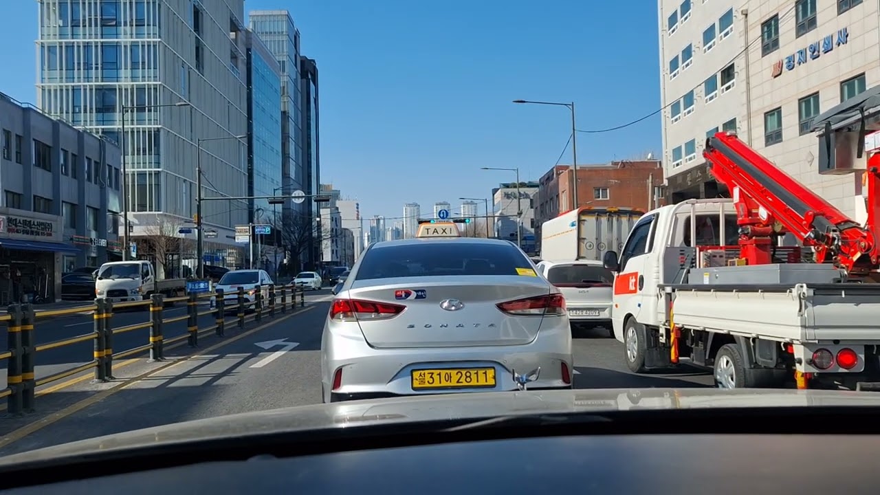 2026.1.27  🚗   SEOUL  KOREA   winter  road long-time  driving  trip  ~~  👋