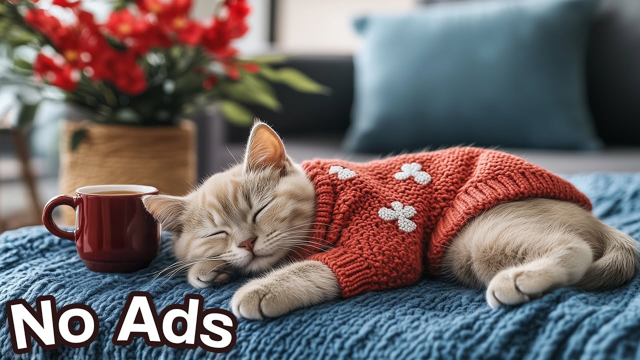 Cat Calming Music 🐱 Healing Music for Stress Relief & Ease Anxiety 🎶 Sleep Comfortably for Cats