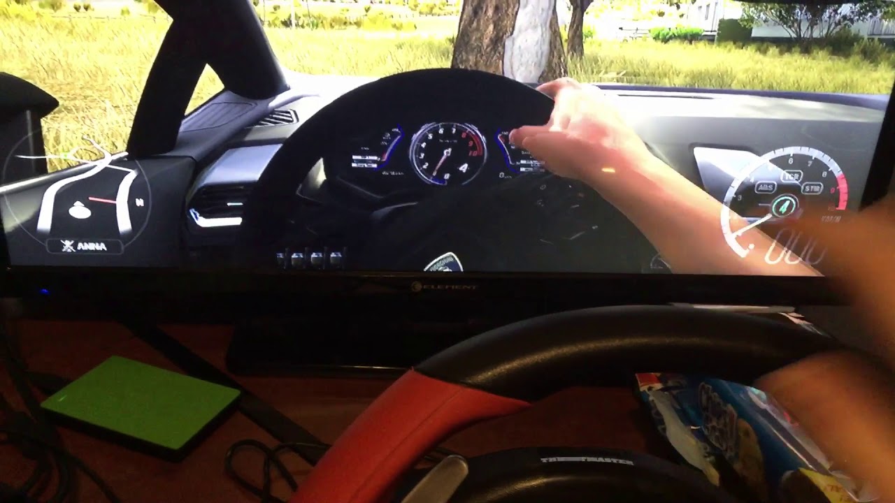 Ferrari 458 spider racing wheel problem help!!!!!! - YouTube