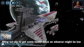 SWGOH Easily beat executor with Negotiator! Post BUFF