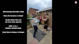 Frustration Training: Max Keg Slams, Pad Work Number Shout-outs, EMOM: SB | KB Swings & Discus