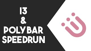 Install & Customize i3wm and Polybar - Speedrun screenshot 4