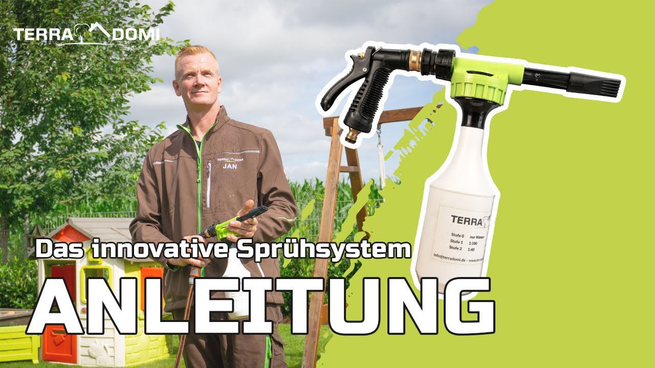 TERRASYSTEM Anleitung - das innovative Sprhsystem fr den Garten