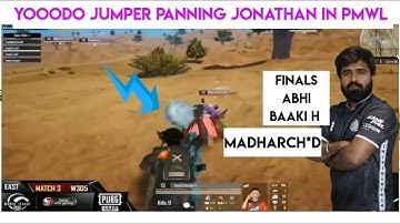 YOODO Jumper Panning Jonathan - Ghatak angry on YOODO Gang - TSM Entity vs YOODO Gang in PMWL - neyo