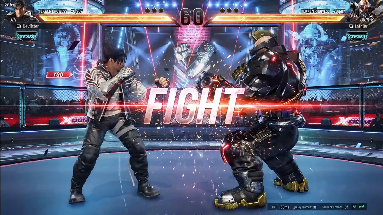 Tekken 8 | Jin vs Aggressive Jack-8!