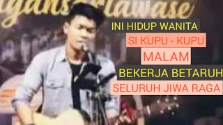 KUPU KUPU MALAM - NOAH (LIRIK) BY COVER TRI SUAKA - PENDOPO LAWAS